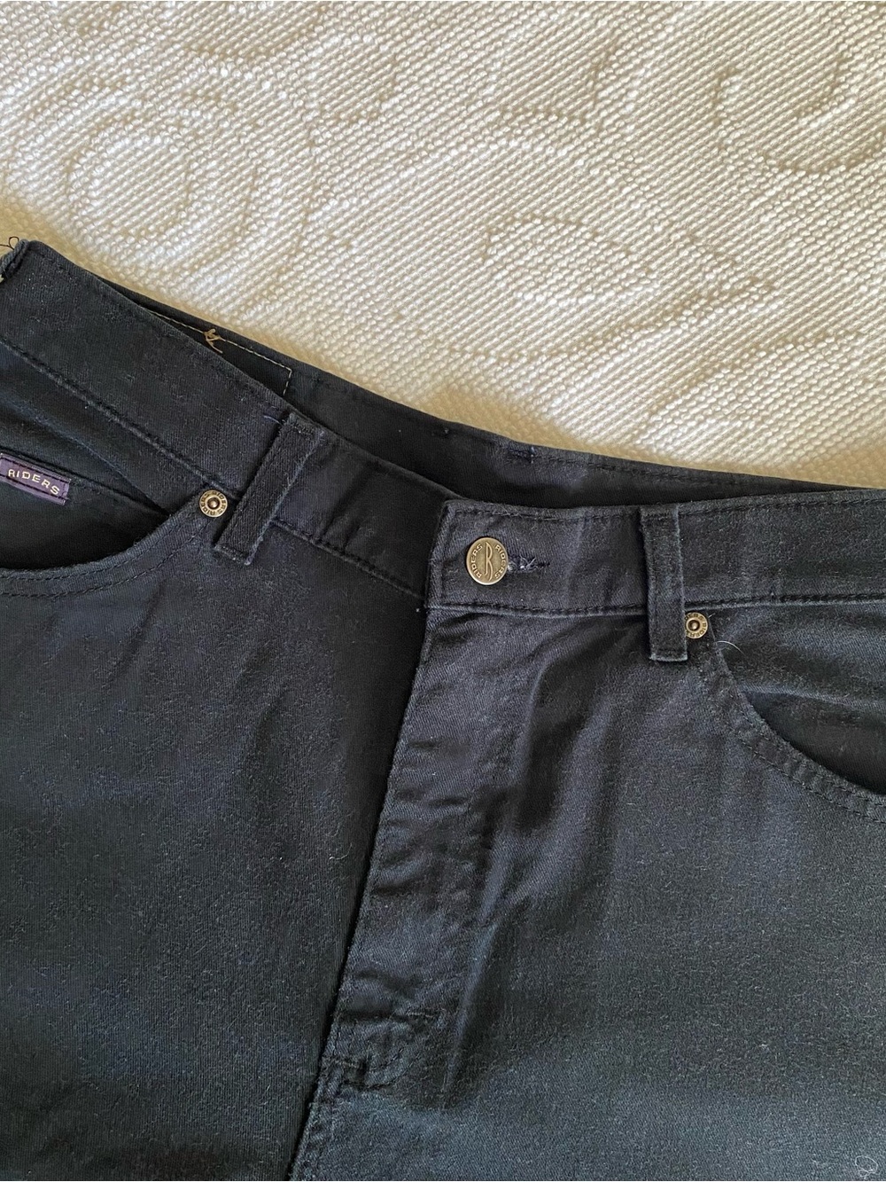 Black Lee Riders Vintage Jeans